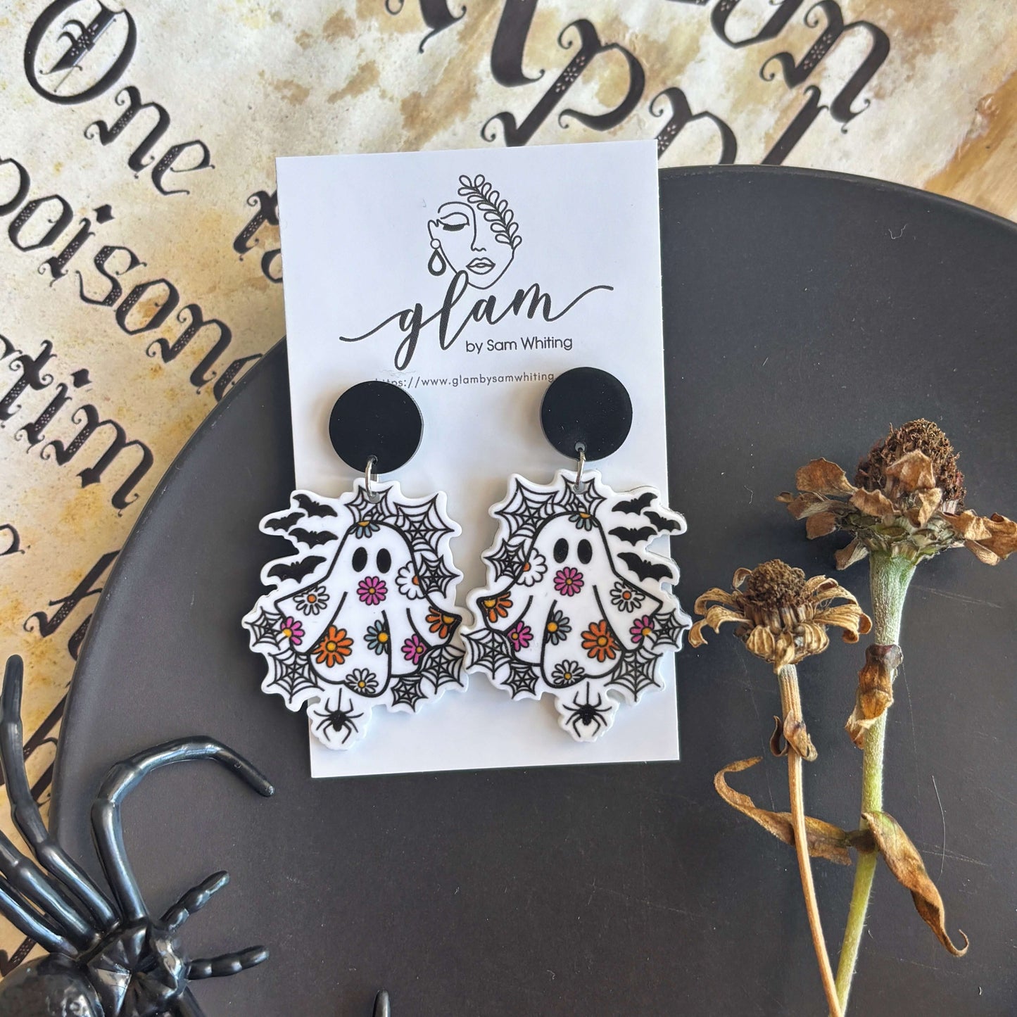Sweet & Spooky // Resin Stud Earrings