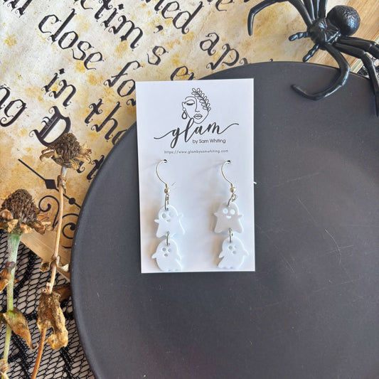 Seeing Ghosts // Acrylic Earrings