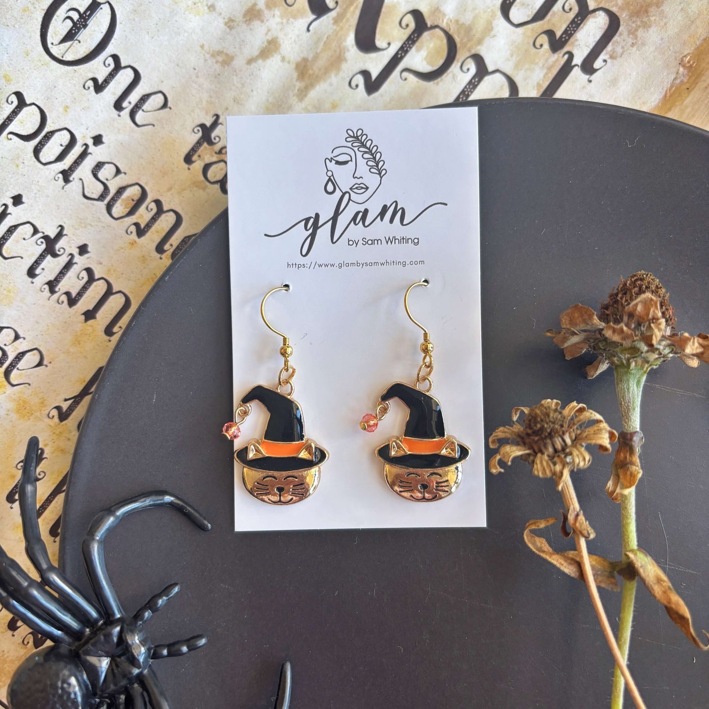 Mystic Meow // Dangle Earrings