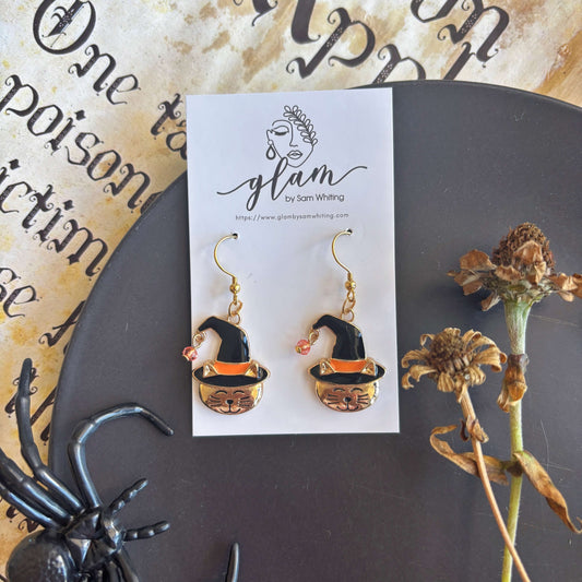 Mystic Meow // Dangle Earrings