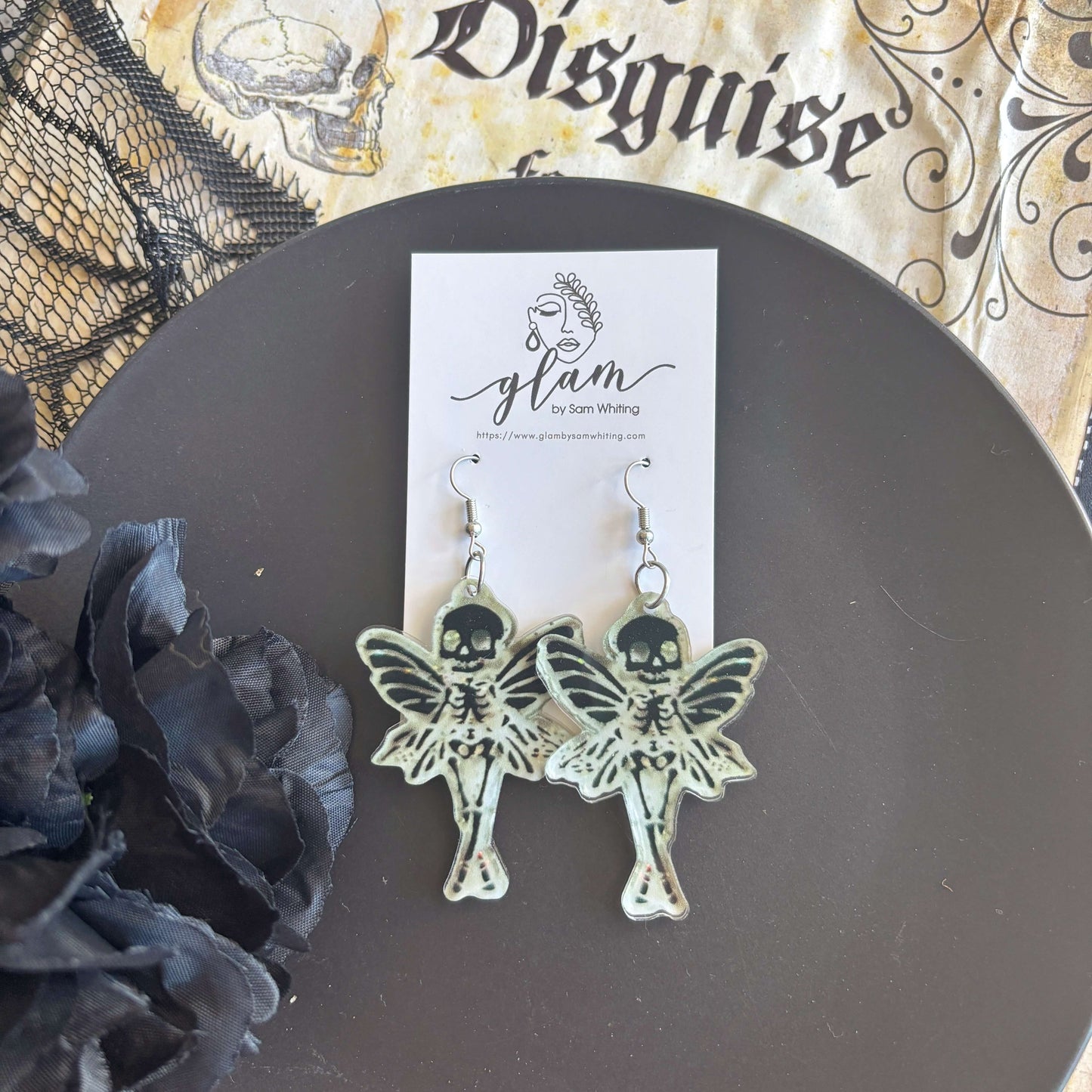 Fairy Scary // Acrylic Earrings