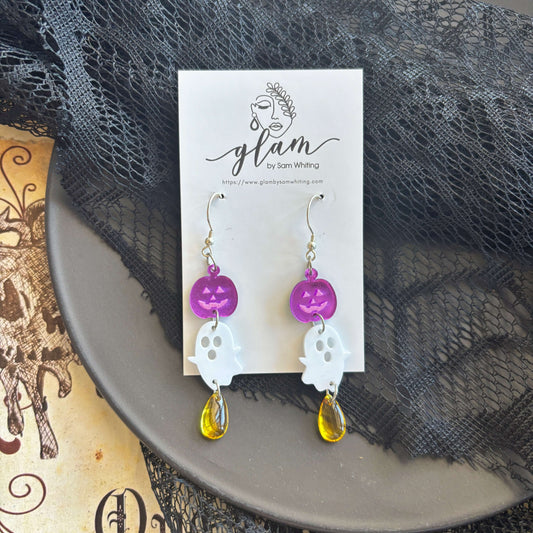 Boo Crew // Acrylic Earrings