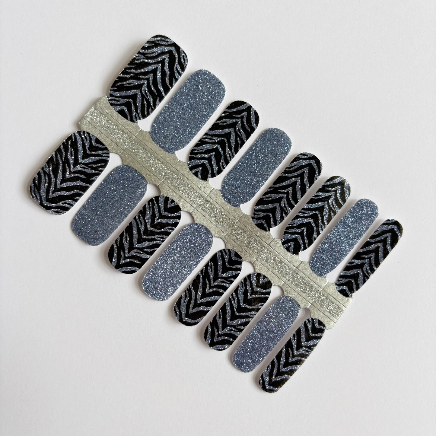 Electric Zebra // Nail Polish Strips