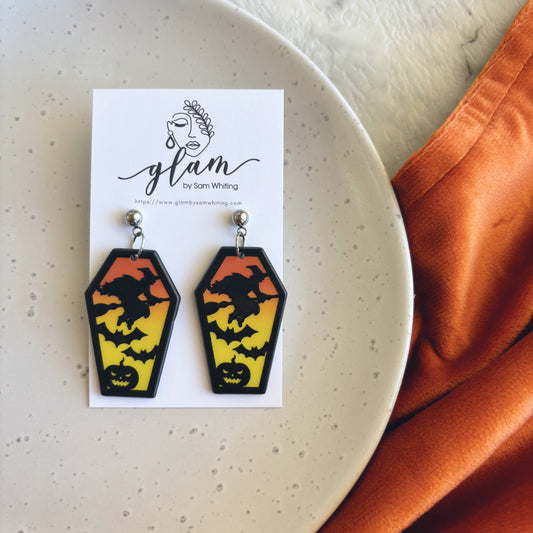 Bewitched Studs // Resin Earrings