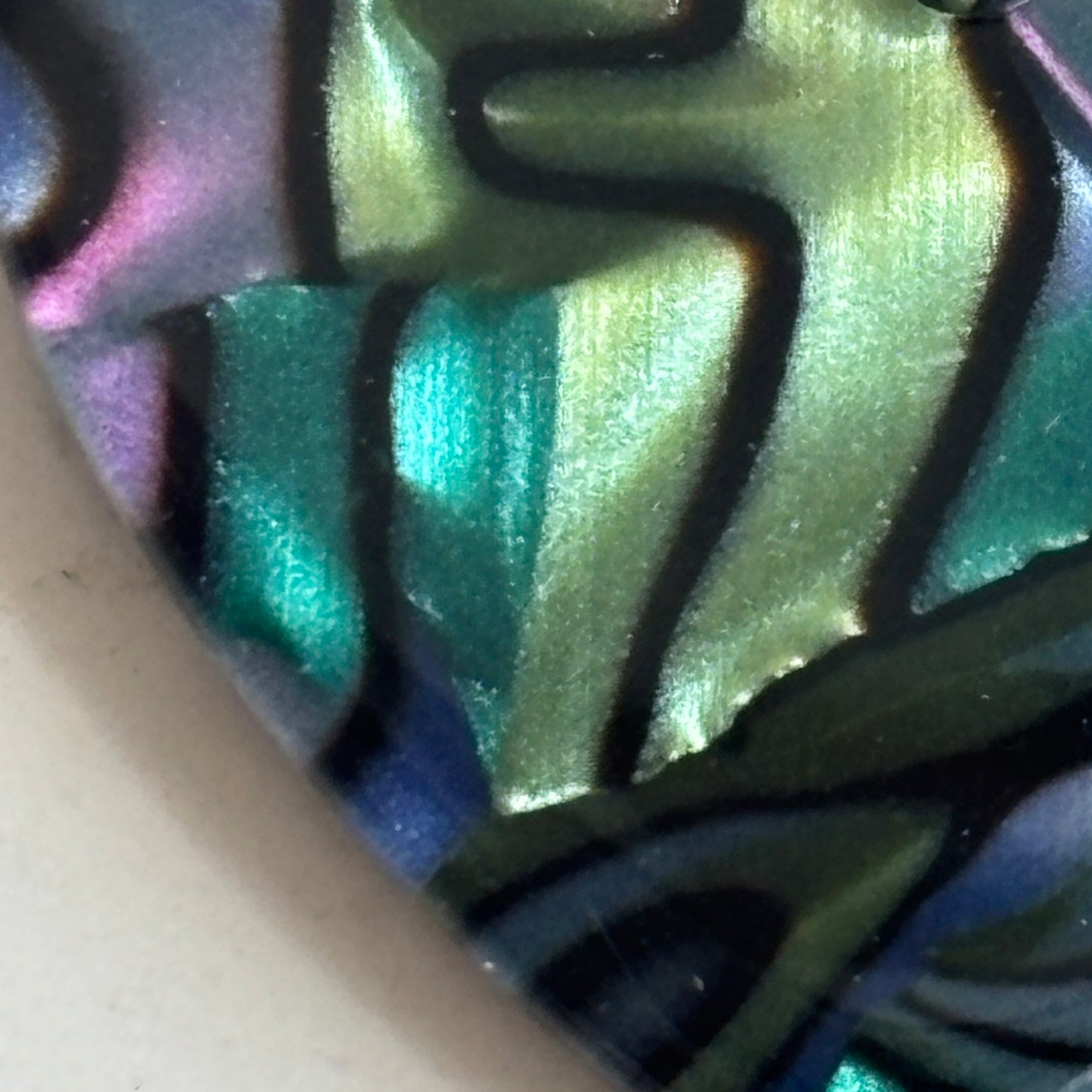 Opal Hearts // Acrylic Earrings