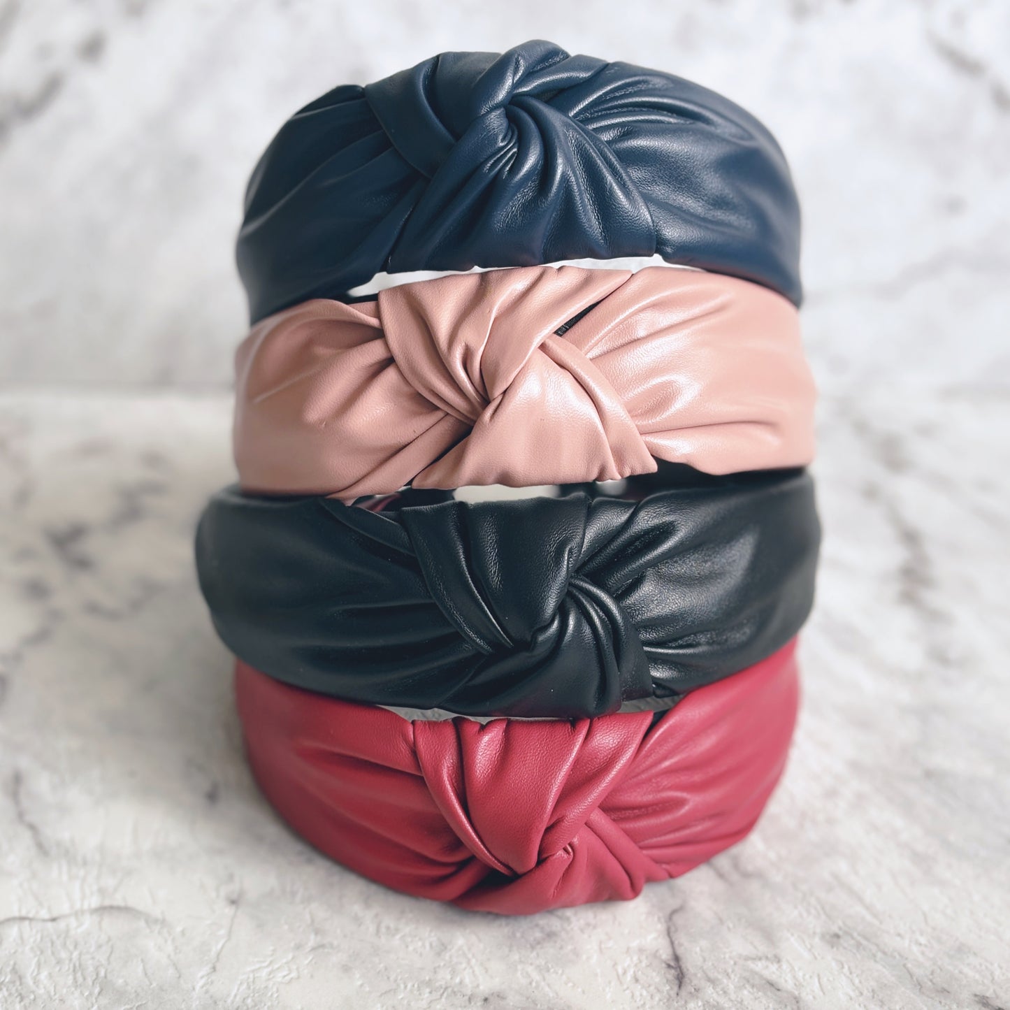 Leather Knot Headband // Hair Accessories