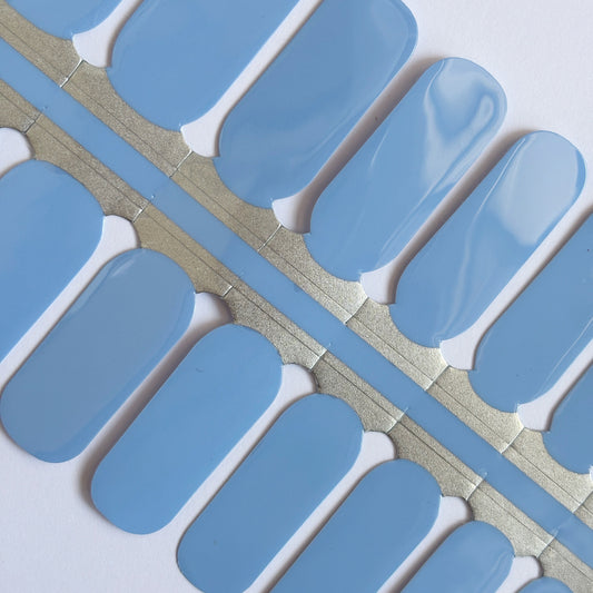 Cornflower Blue // Nail Polish Strips