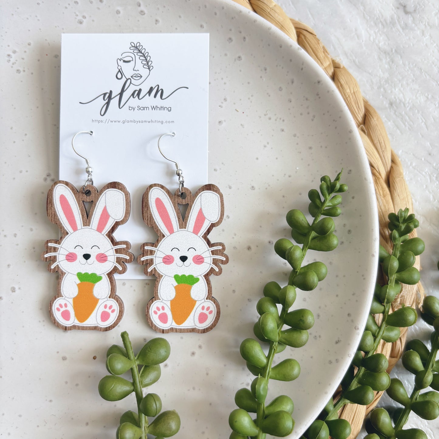 Bunny Rabbit // Timber Earrings