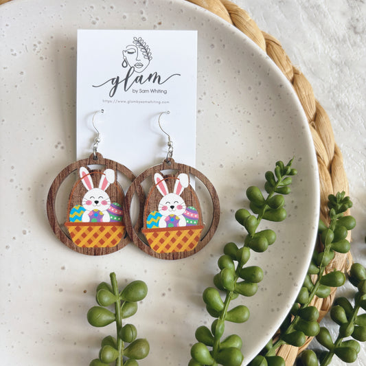 Bunny Basket // Timber Earrings