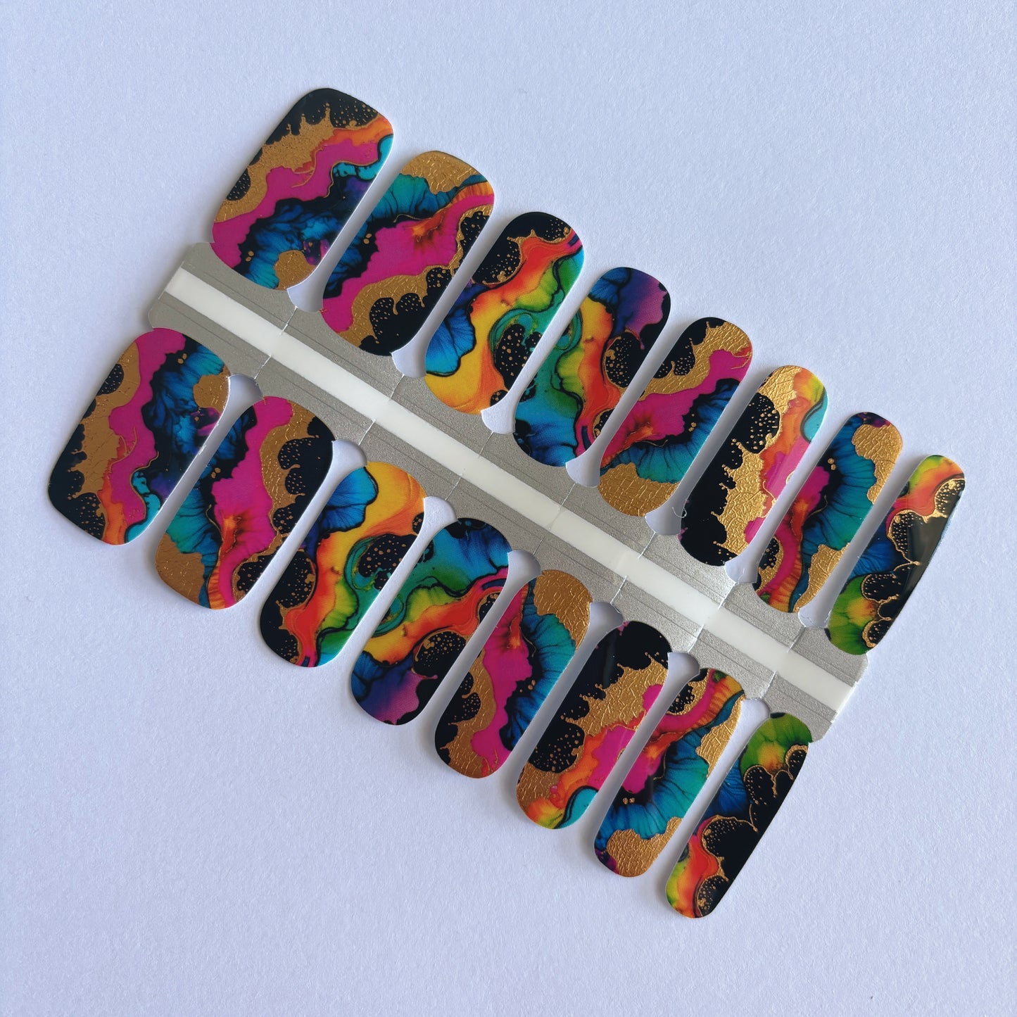 Rainbow Coast // Nail Polish Strips