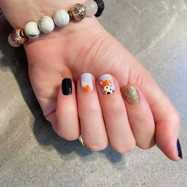 Little Fox // Nail Polish Strips