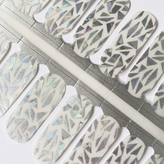 Shattered Ice // Nail Polish Strips