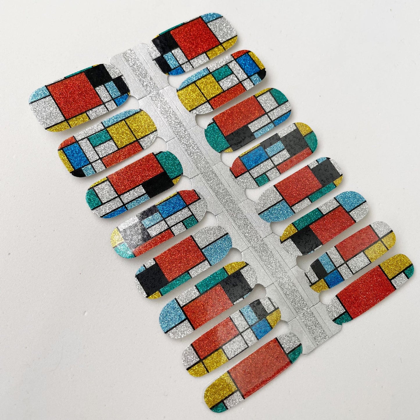 Pixel Party // Nail Polish Strips