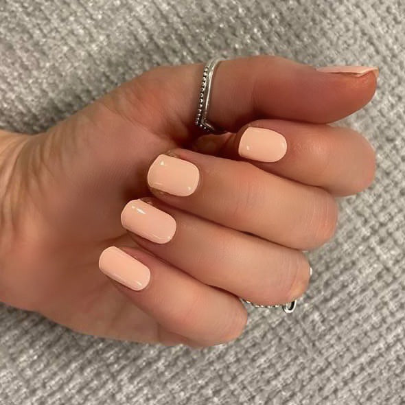 Peaches & Cream // Gel Strips