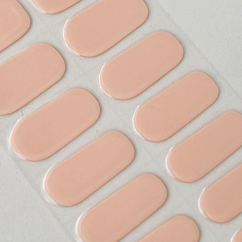 Peaches & Cream // Gel Strips