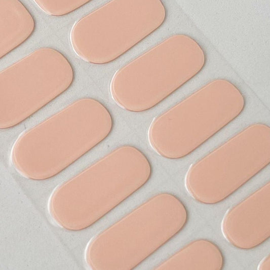 Peaches & Cream // Gel Strips