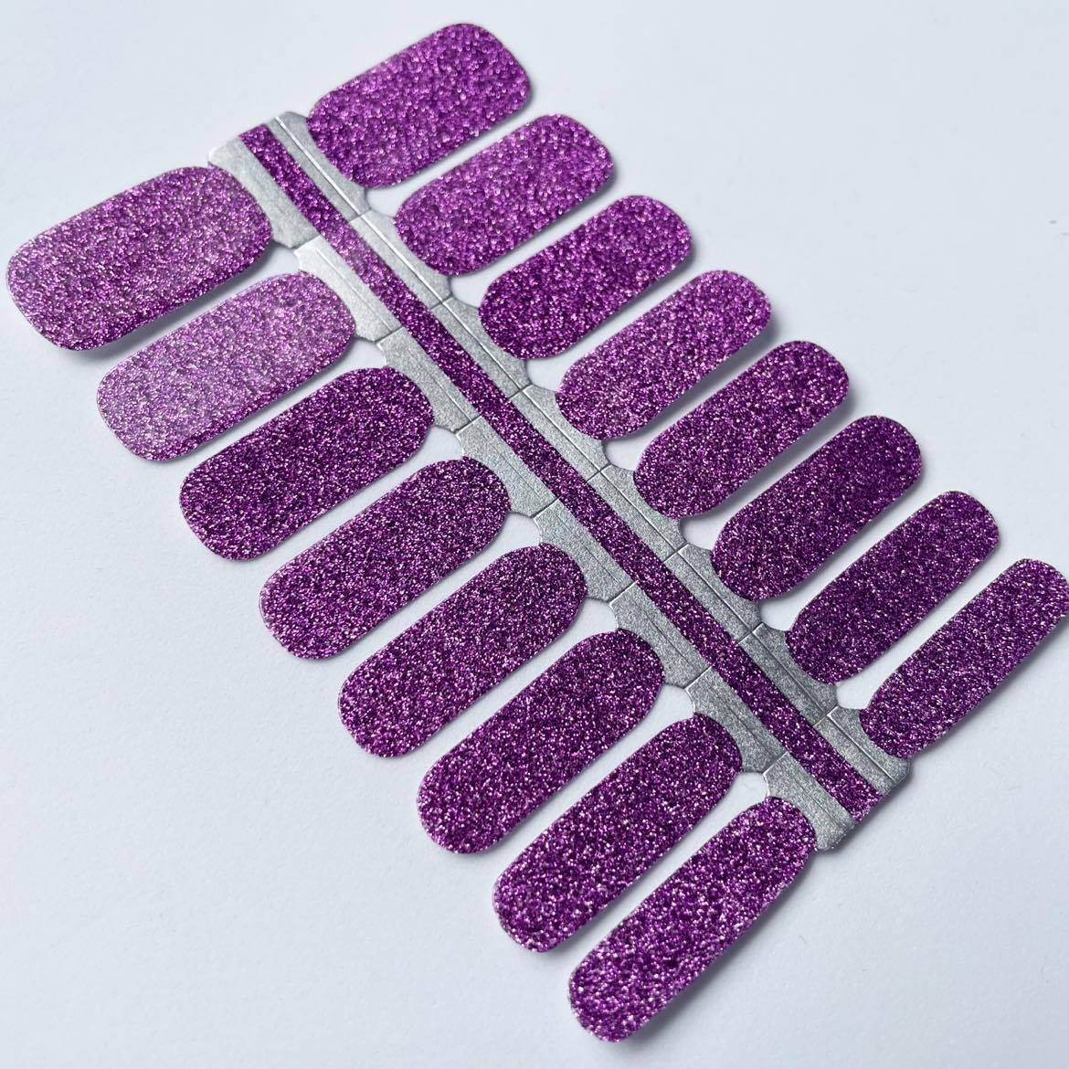 Purplicious // Nail Polish Strips