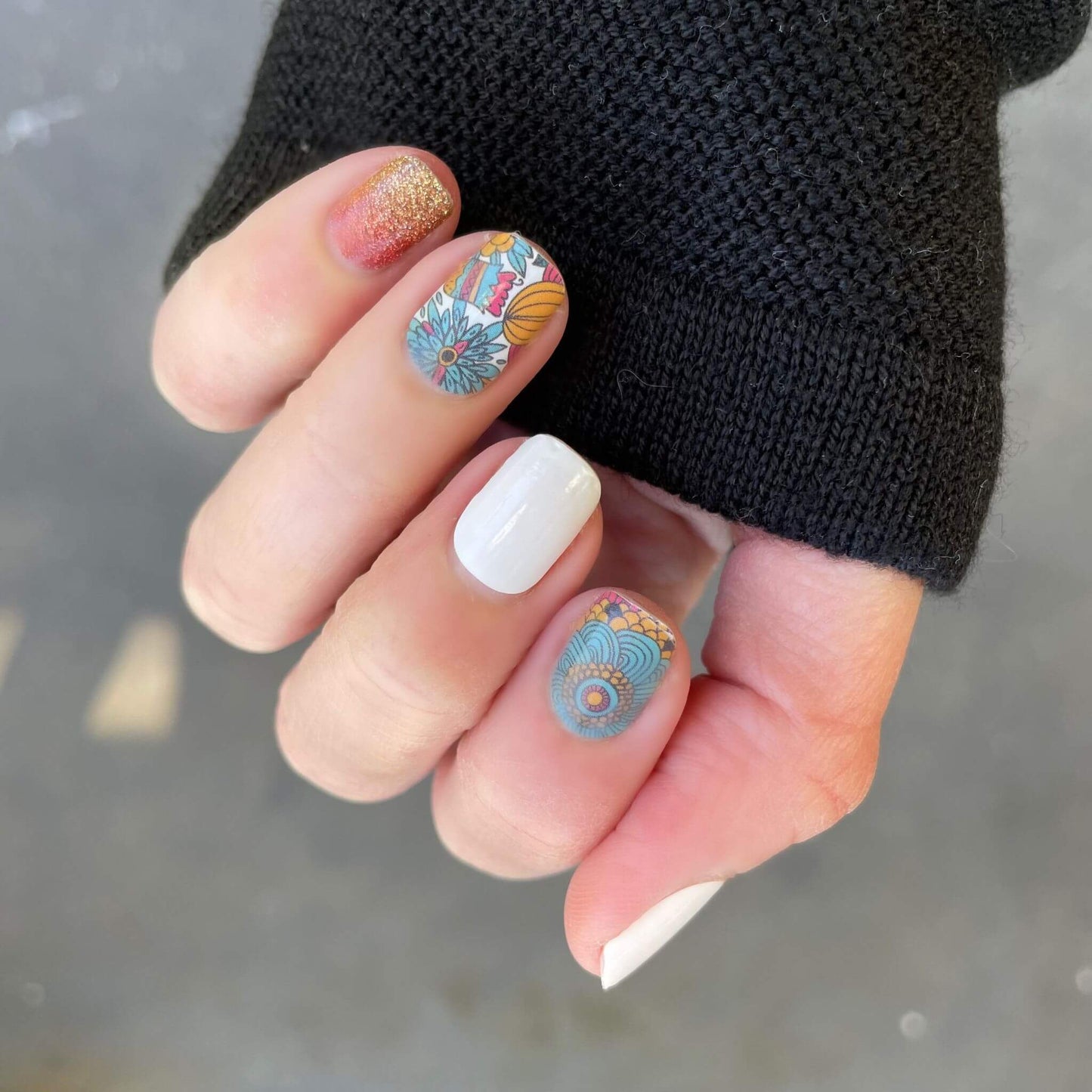Boho Bloom // Nail Polish Strips
