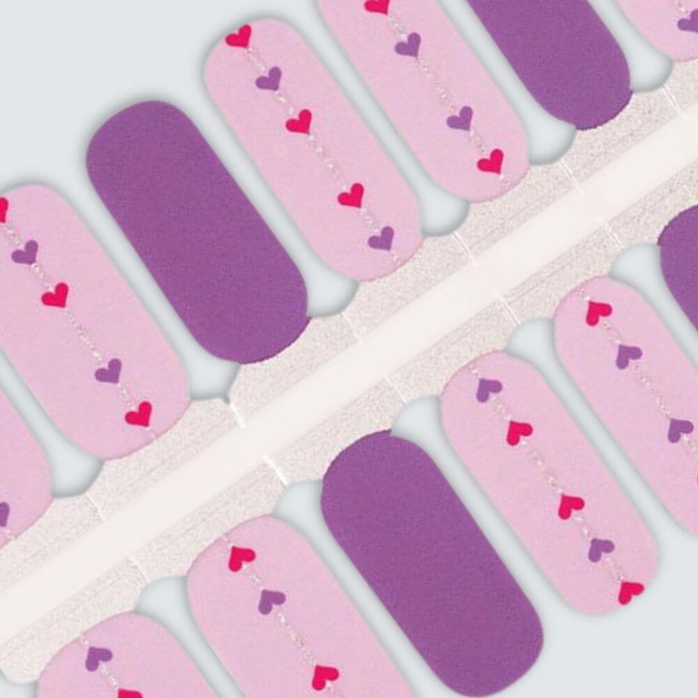 Heart to Heart // Nail Polish Strips