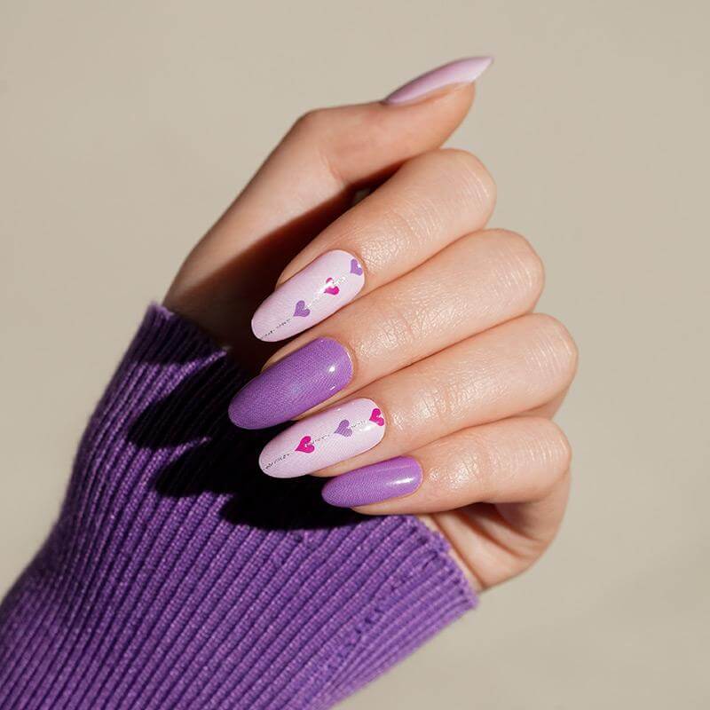 Heart to Heart // Nail Polish Strips