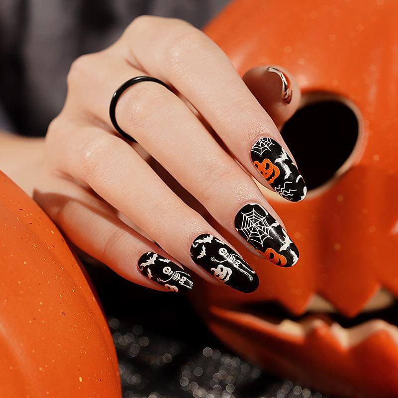 Fright Night //  Glow in the Dark - Nail Polish Strips