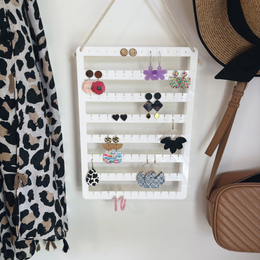 Hanging Earring Stand // Storage Solutions