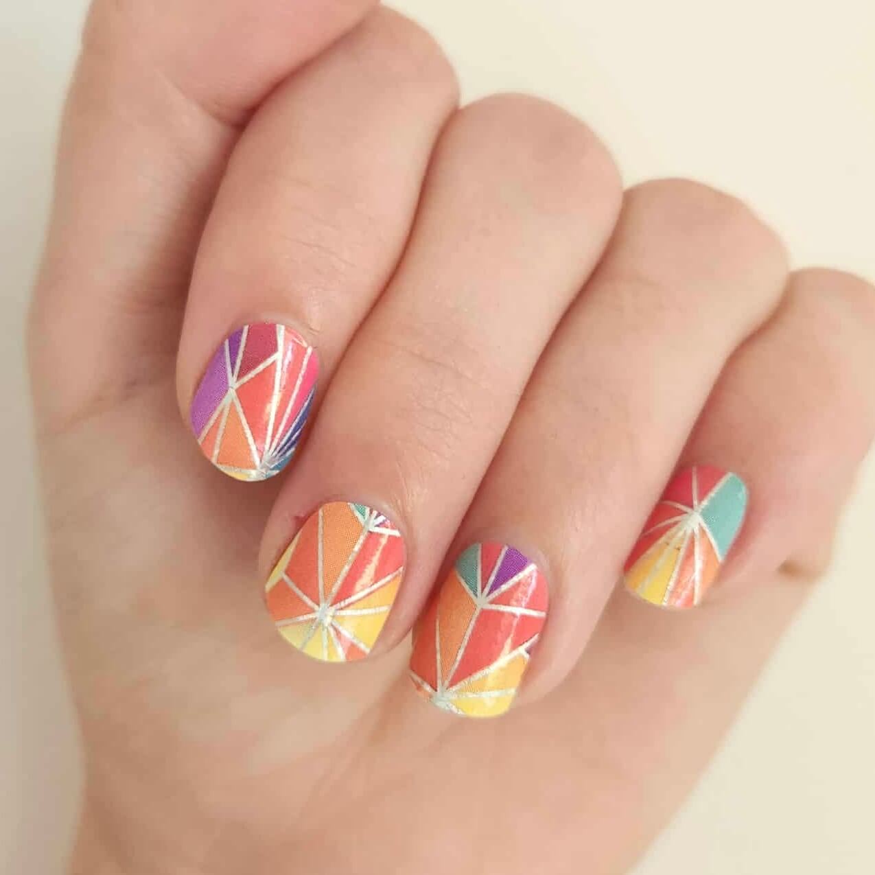 Kaleidoscope // Nail Polish Strips