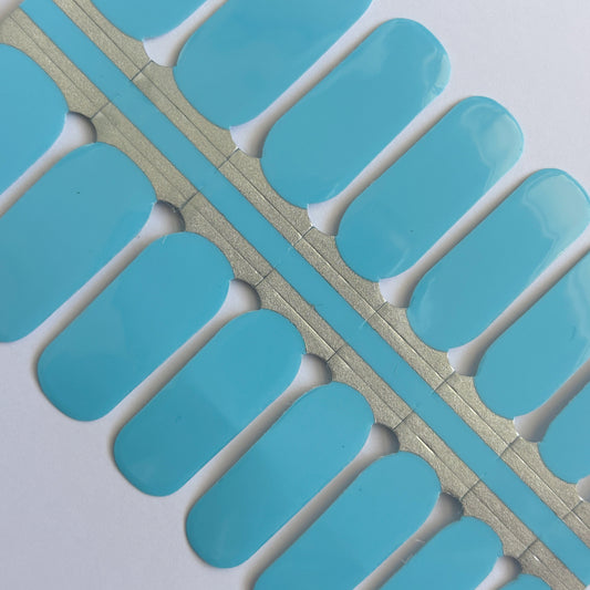 Oh So Blue // Nail Polish Strips