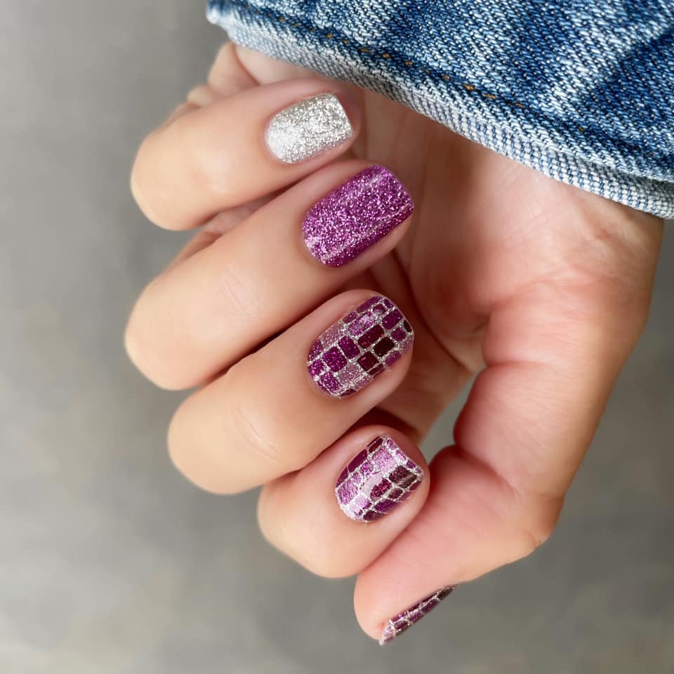 Purplicious // Nail Polish Strips