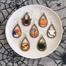 Load image into Gallery viewer, Halloween Timber Earrings
