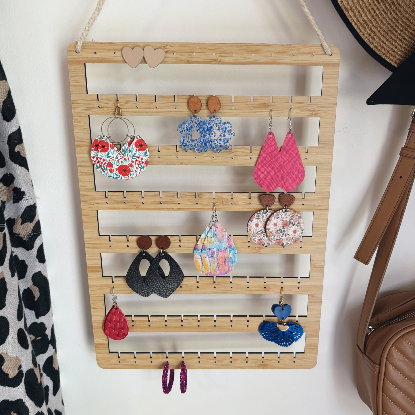 Hanging Earring Stand // Storage Solutions