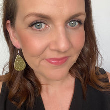Load image into Gallery viewer, Christmas leather earrings
