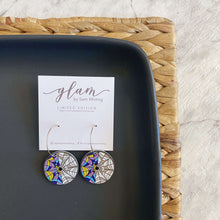 Load image into Gallery viewer, Wednesday // Acrylic Hoop Earrings
