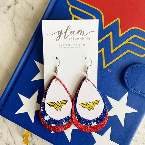 wonder woman earrings
