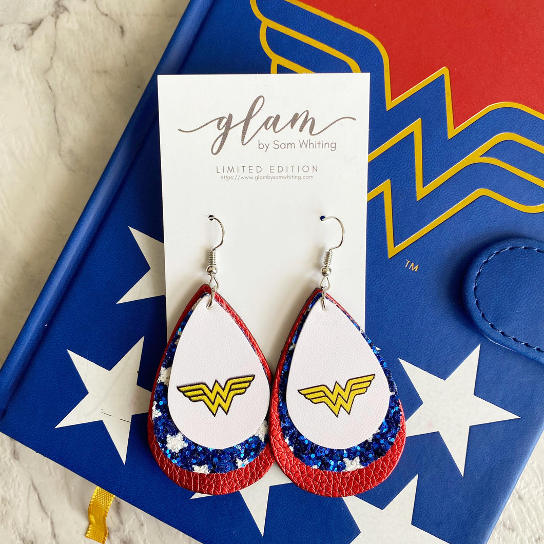 wonder woman earrings