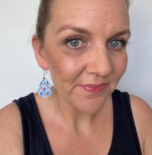 Load image into Gallery viewer, Bluey // Mini Leather Earrings

