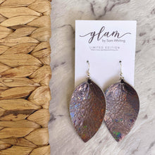Load image into Gallery viewer, Grey holographic petals with silver coloured hook
